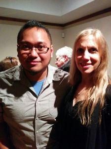 me and Linda Catlin Smith